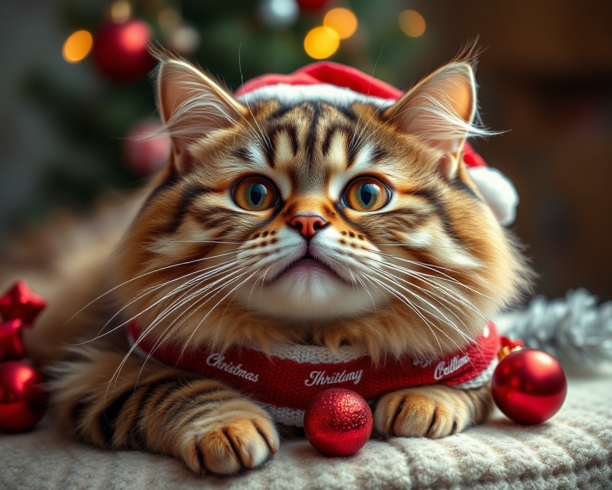 Funny Christmas Cats Images to Brighten Up Your Day