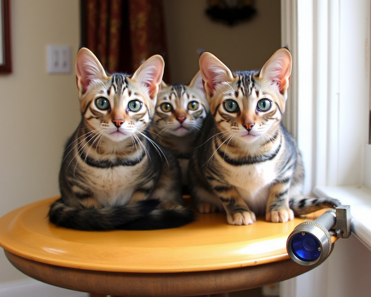 Adorable Pictures of Egyptian Mau Cats