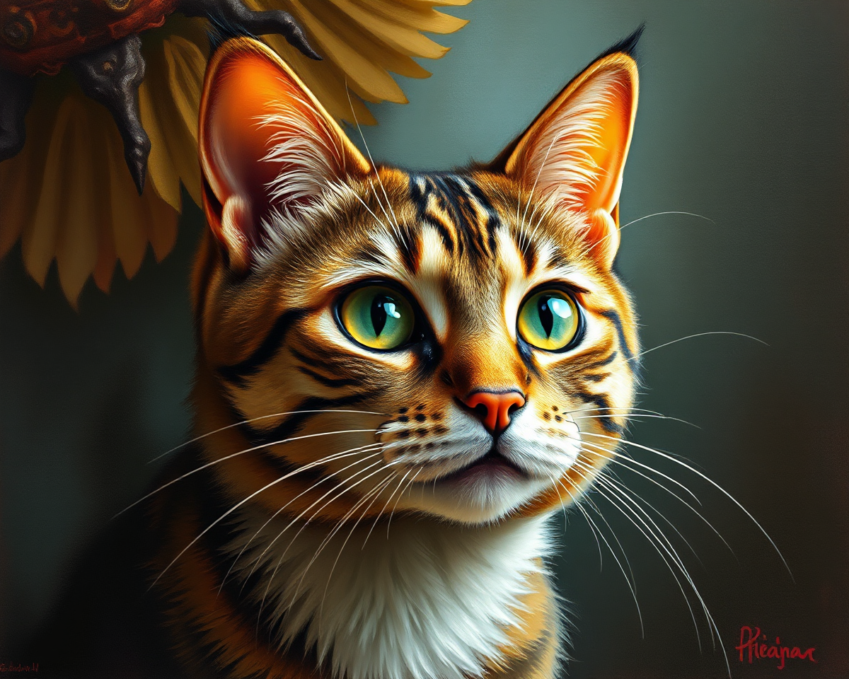 Cat Art Pictures Celebrate Feline Beauty and Whimsy