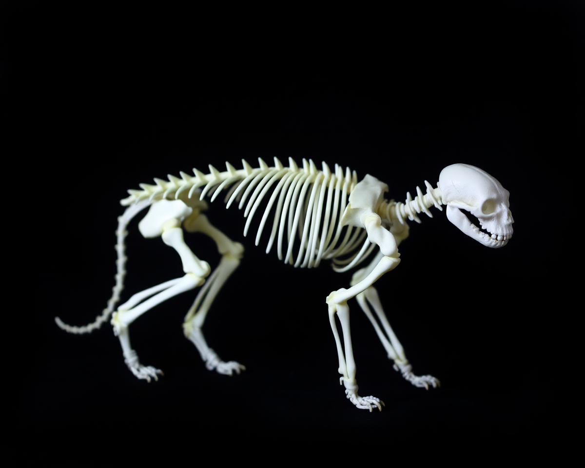 Cat Skeleton Images for Artistic Inspiration