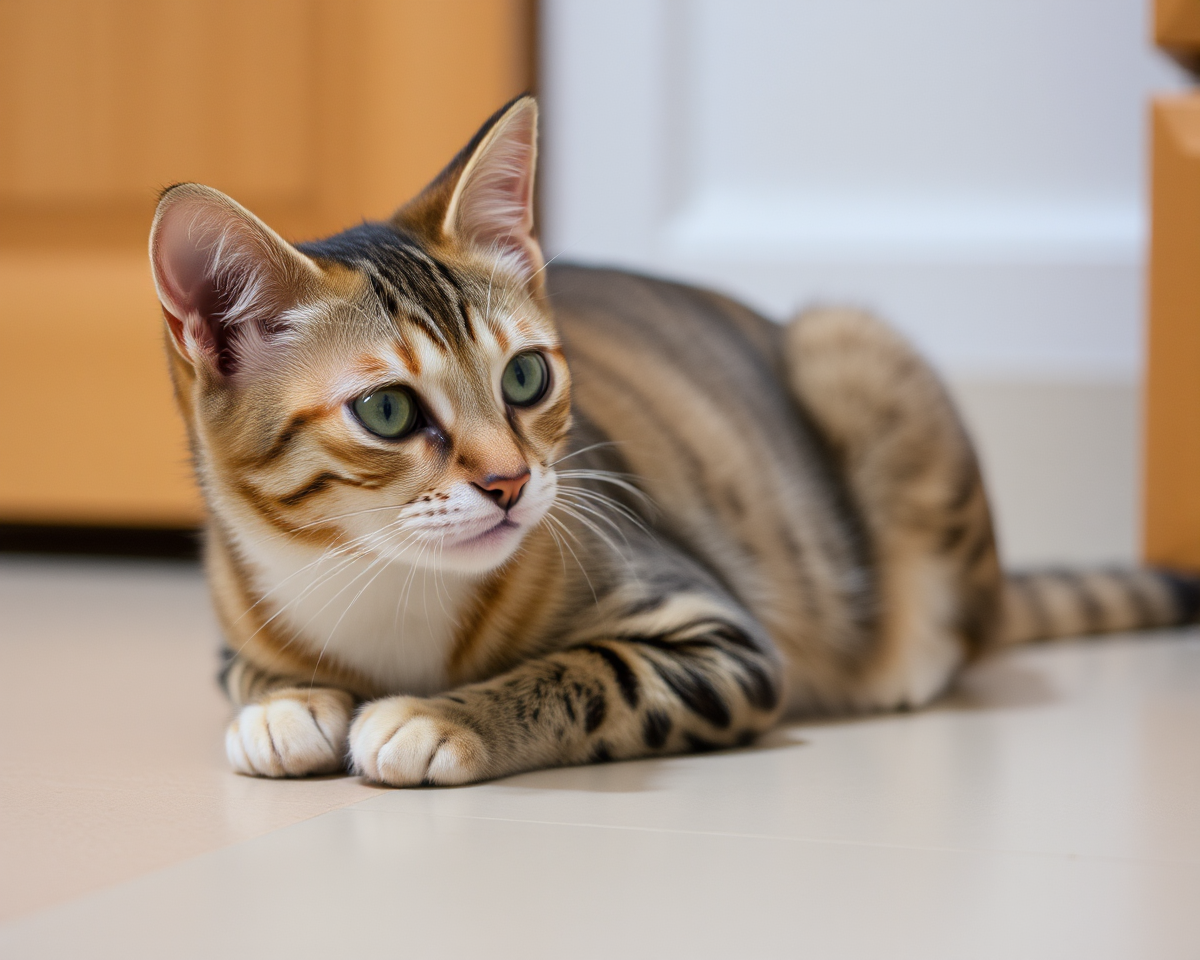 A Small Picture of a Cat's Paws