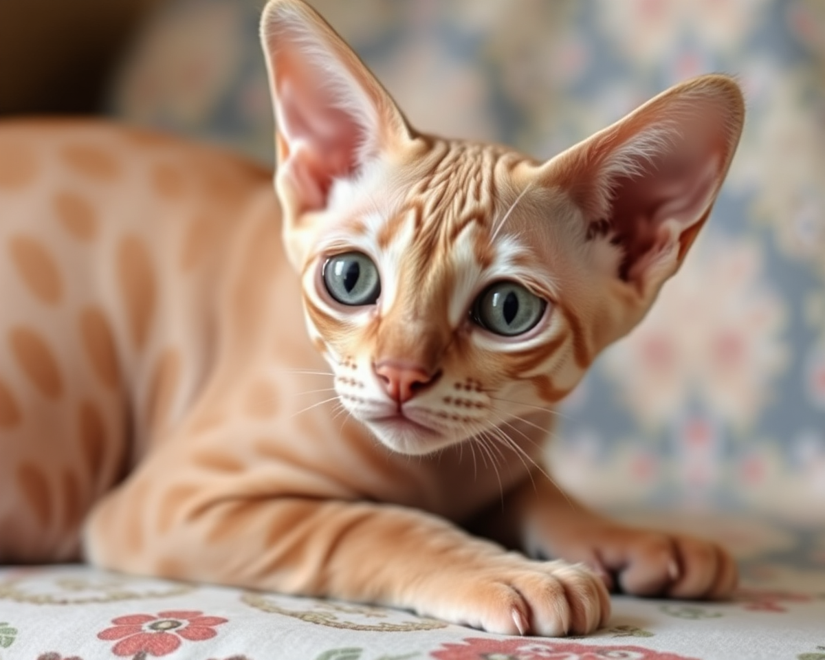 Devon Rex Cat Images: Exotic Feline Breed Photography