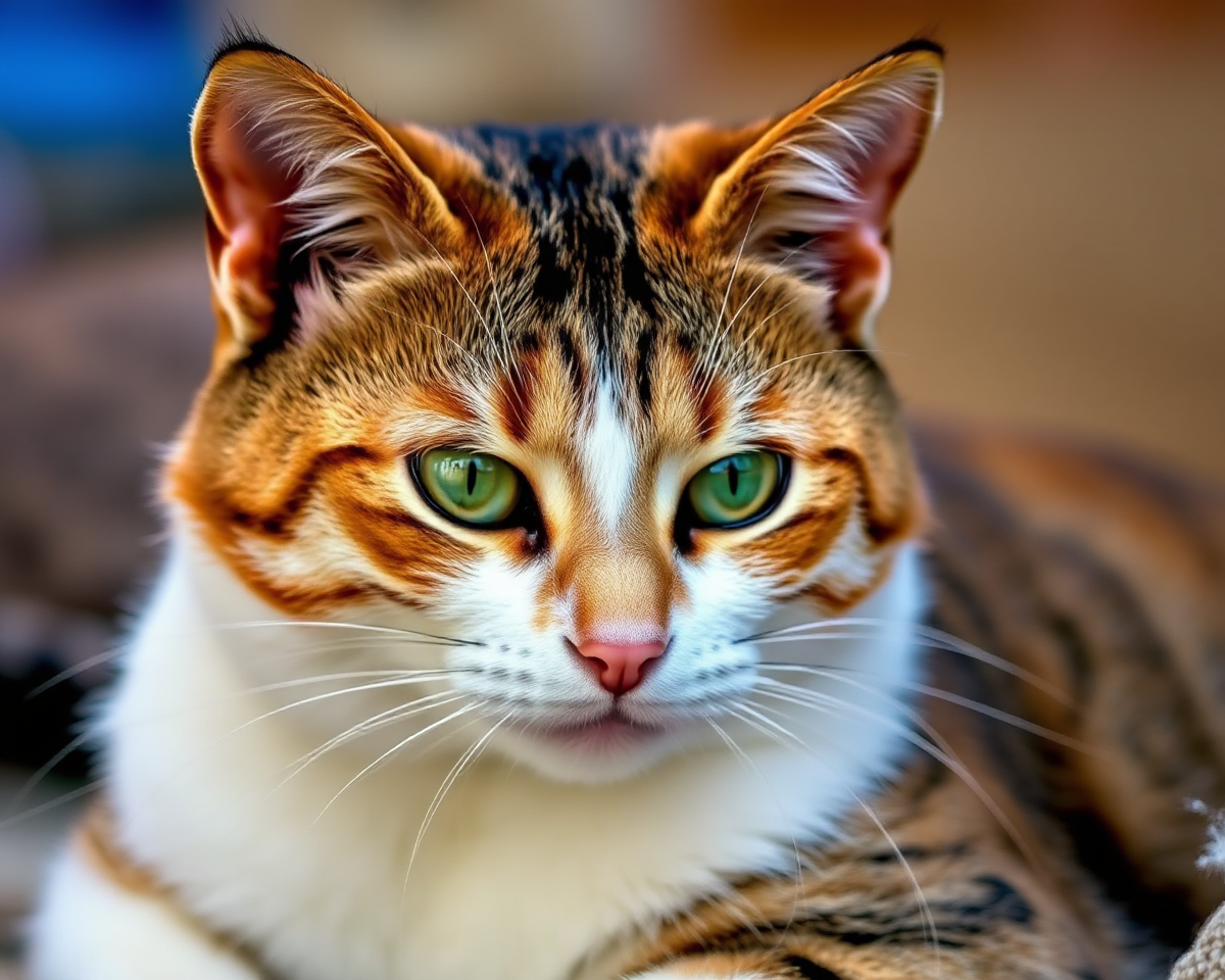 AI-Generated Images of Cats: A Feline Masterpiece