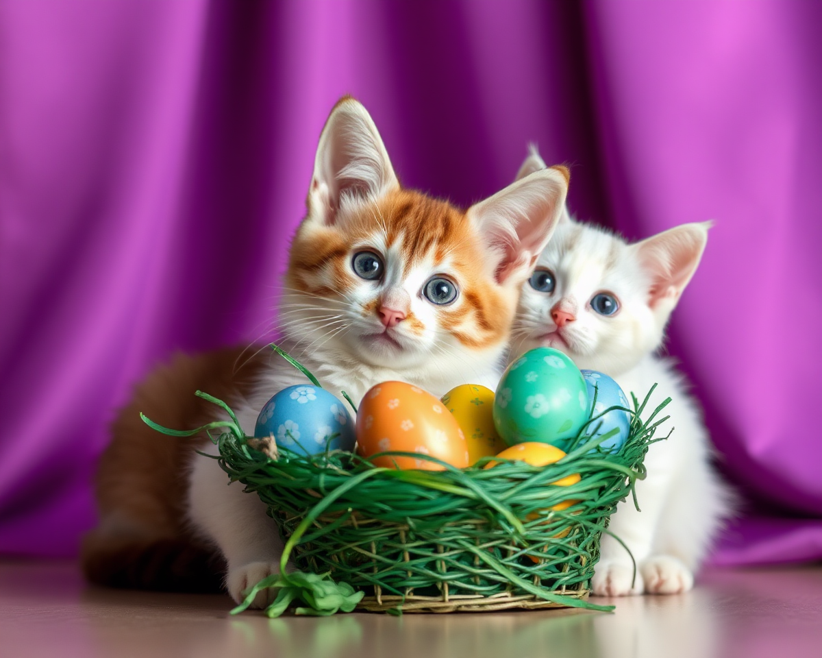 Easter Cats Photos: Easter Cats Photos