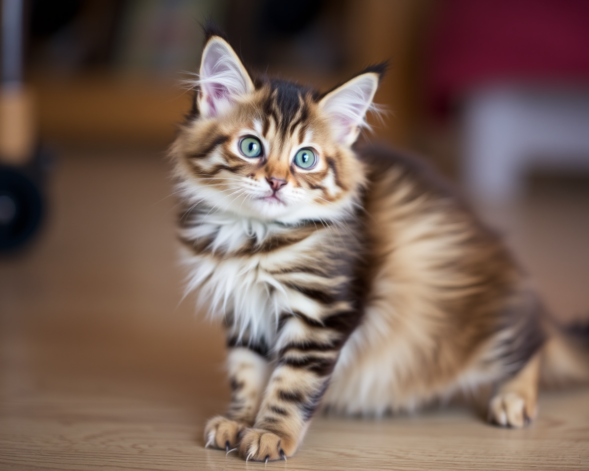 Maine Coon Cat Kitten Pictures: Whimsical Whiskers and Furry Fun