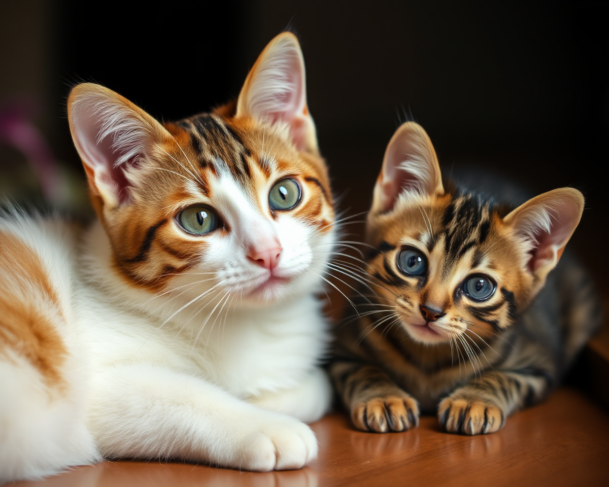 Cat and Kitten Images: Playful Feline Moments