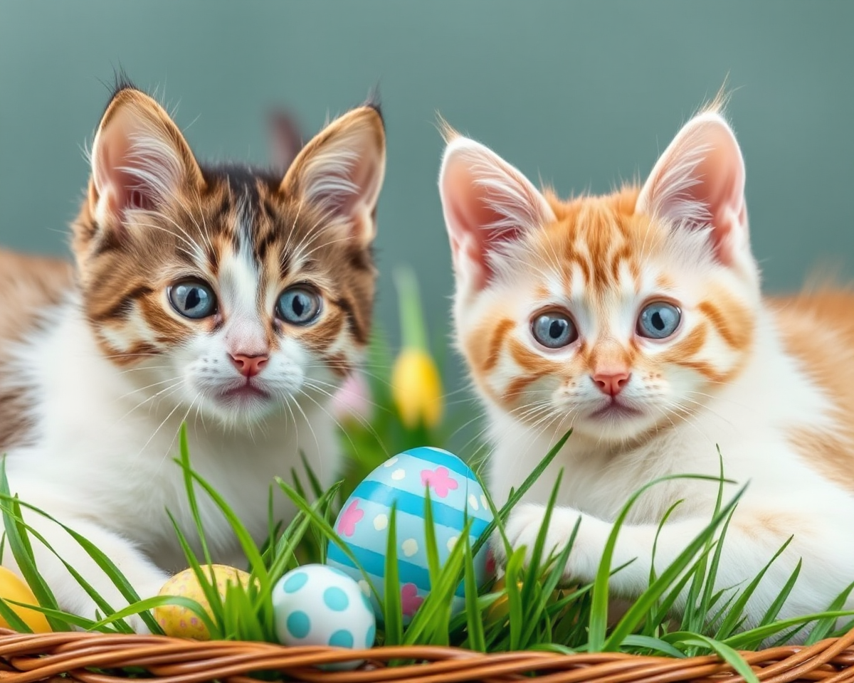 Easter Cats Photos: Easter Cats Star in Photo Exhibition