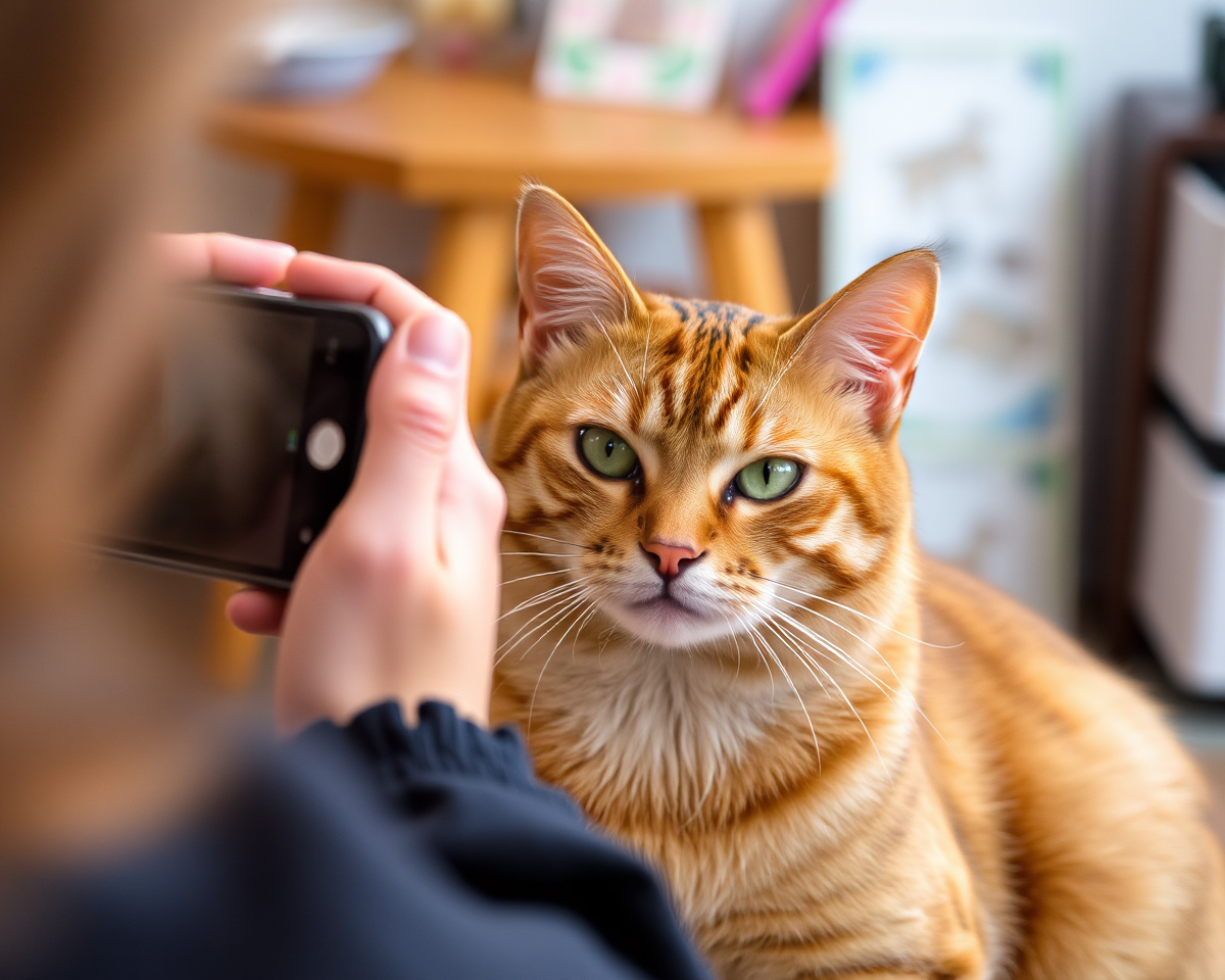 Capturing Feline Moments with Camera