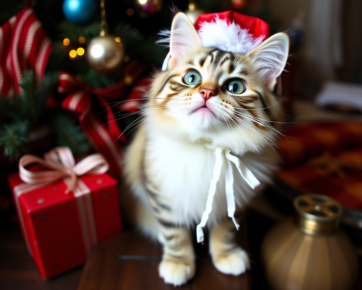 Funny Christmas Pictures of Cats Are Humorous