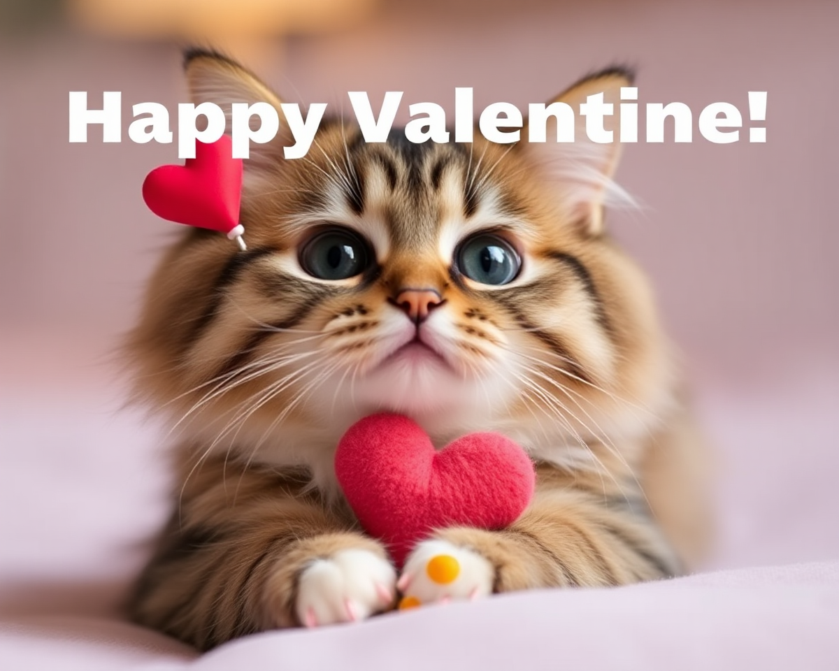 Feline Valentine Images for Cat Lovers Unite