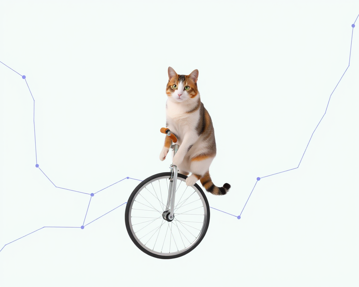 Generate Cat on Unicycle Picture