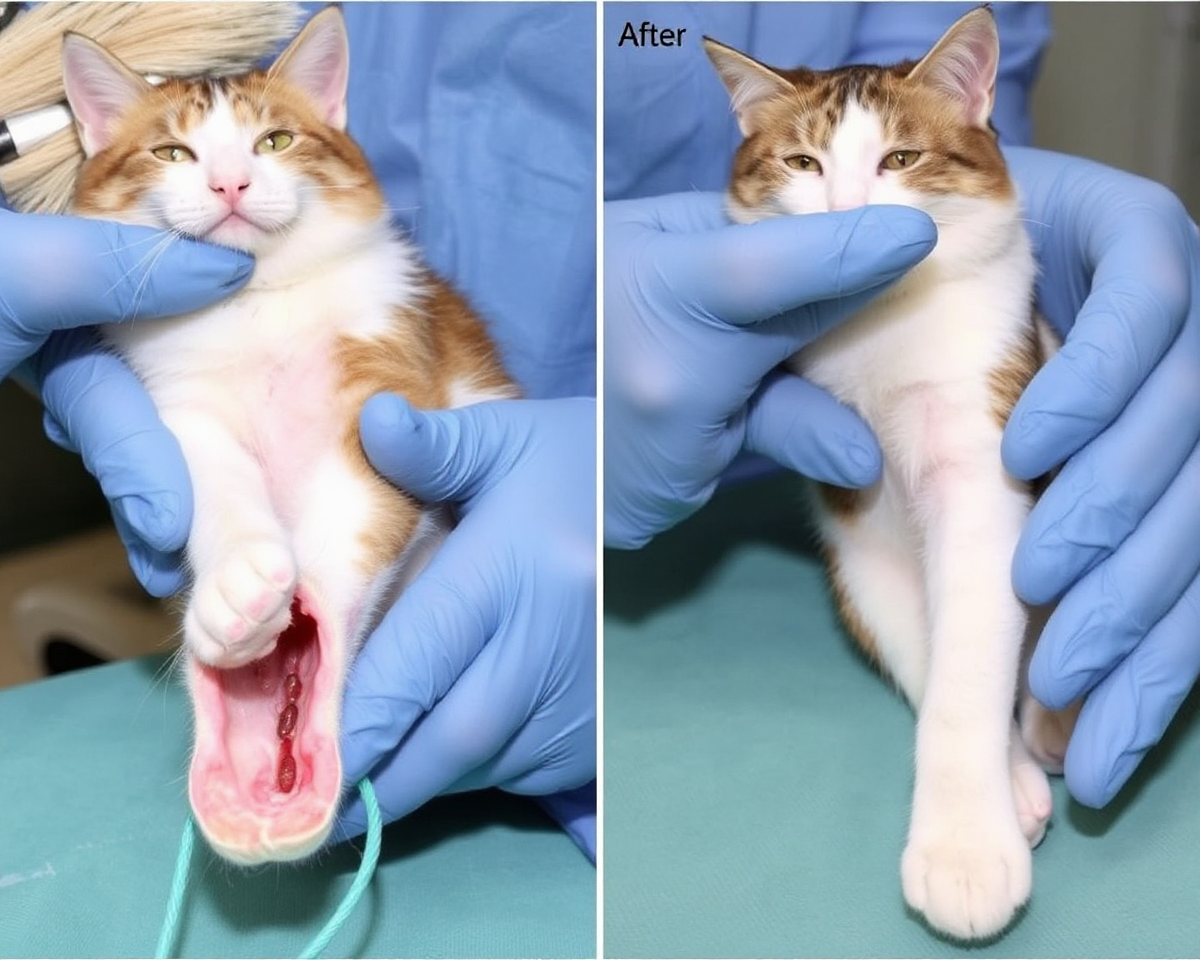 Pictures of Cat Spay Incision Wound Healing Stages Guide