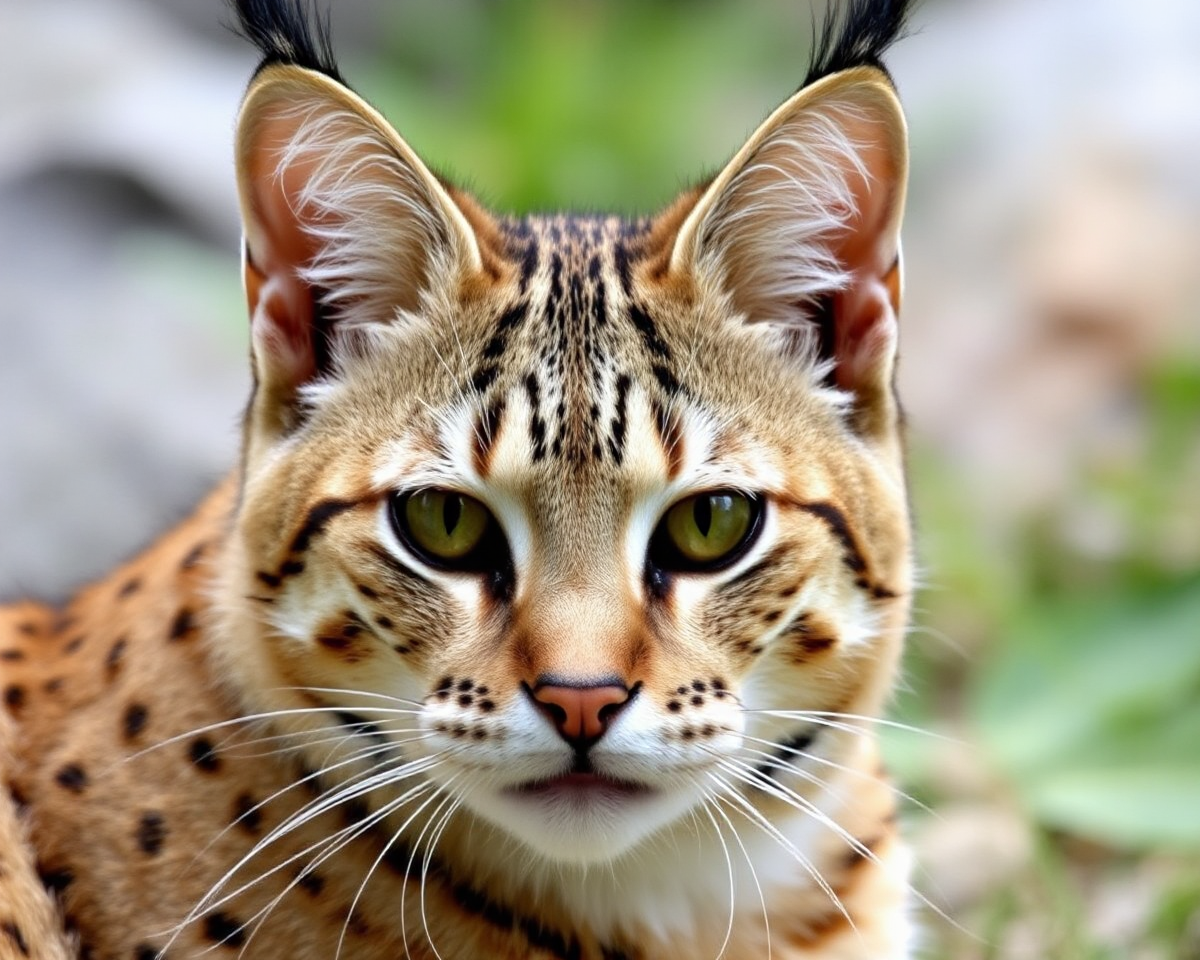 Rare Bobcat and Domestic Cat Hybrid Pictures