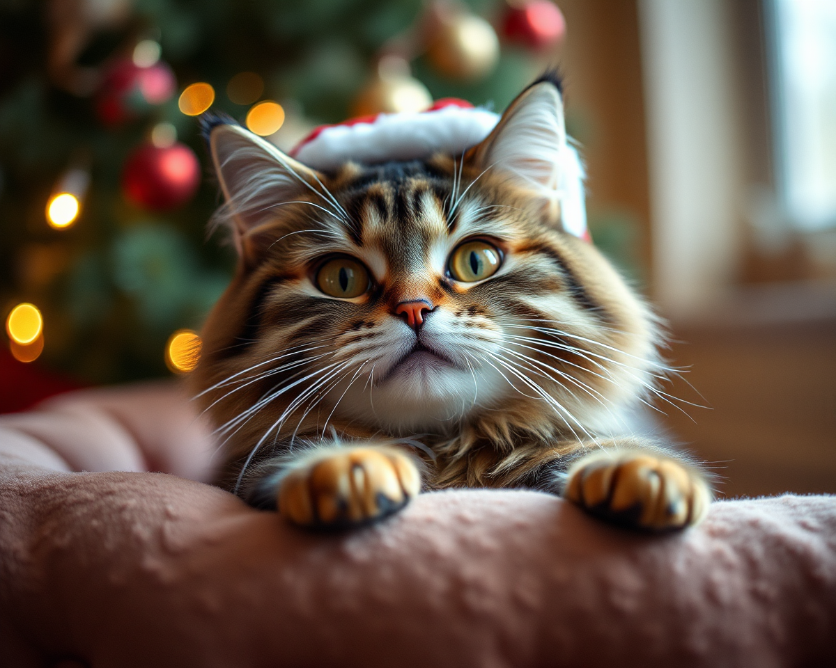 Funny Christmas Pictures of Cats Are Amusing