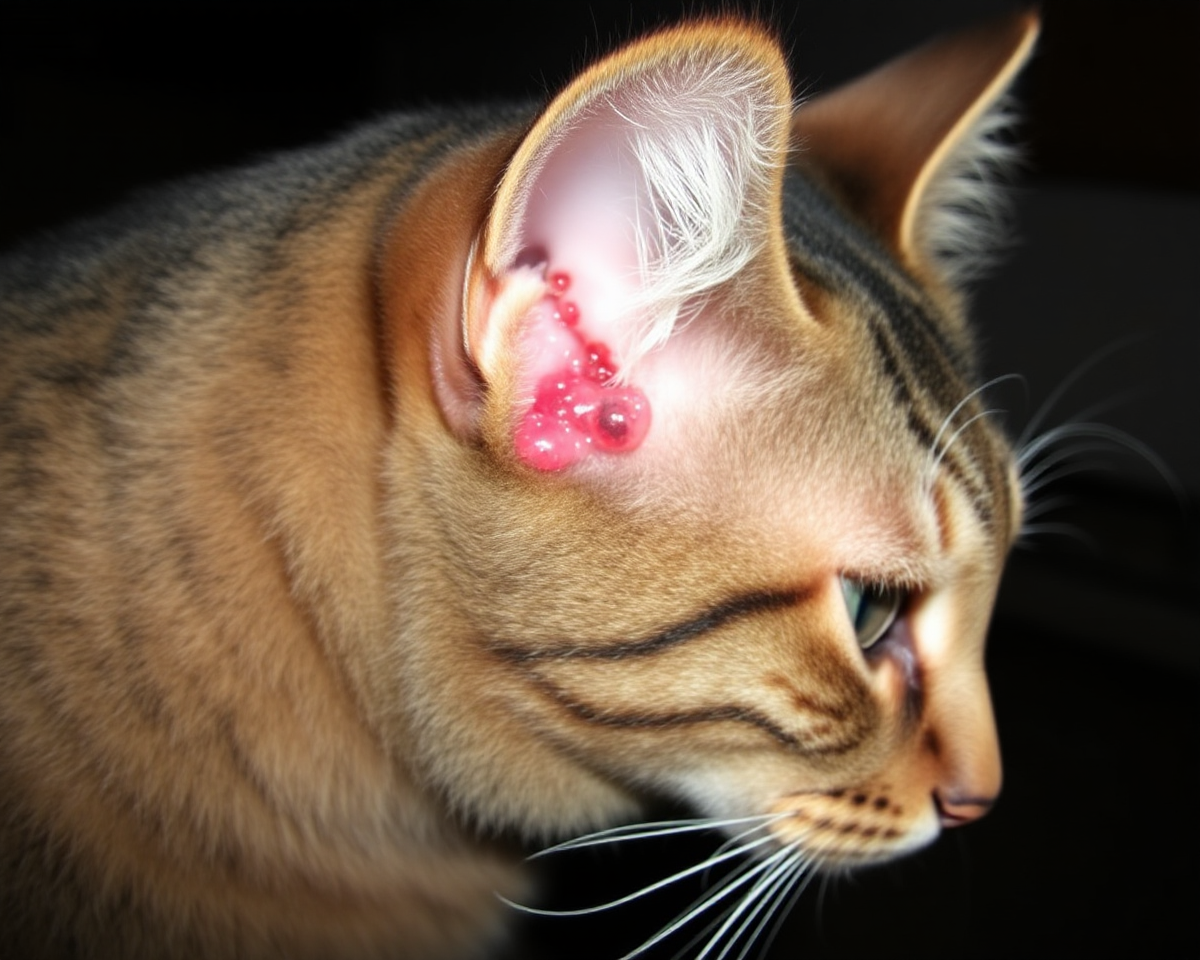 Pictures of Ear Hematomas in Cats: Veterinary Treatment