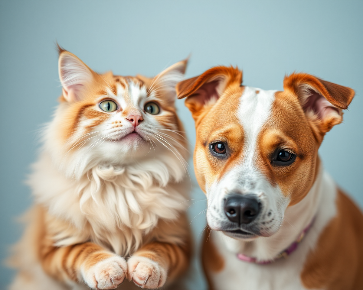 Feline and Canine Comedy in Pictures