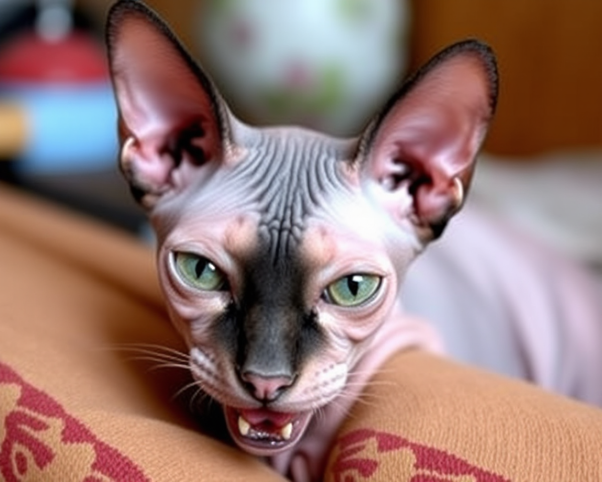 Funny Sphynx Cat Pictures: Laughter Ensues with Each Click