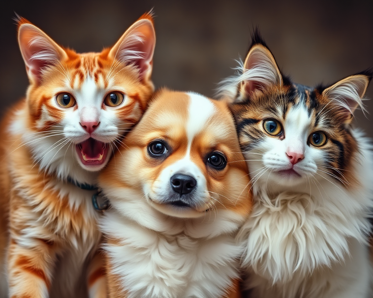 Images of Cats and Dogs Together: Joyful Moments Shared