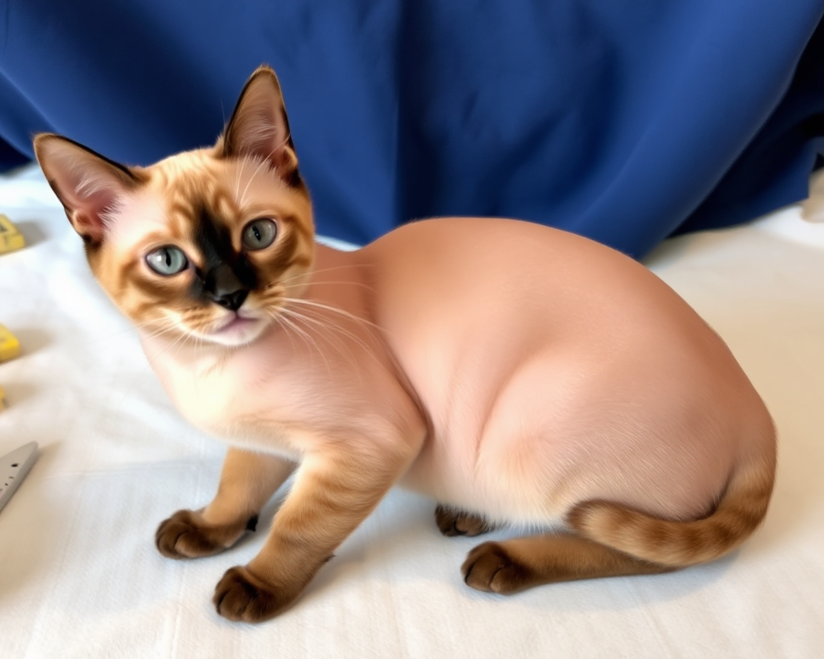 Shaved Cat Pictures: Whiskerless Cat's New Look