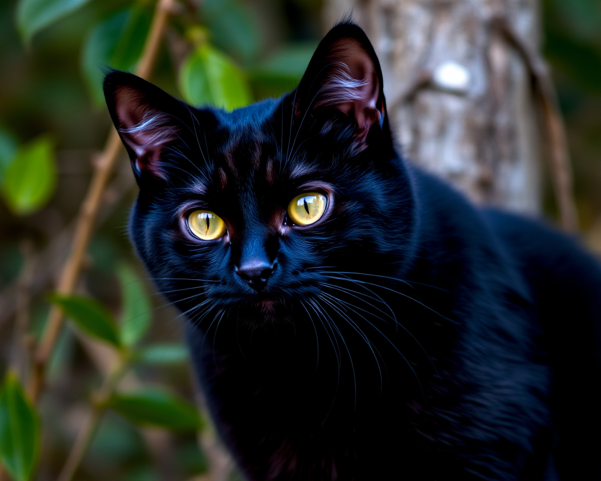 Halloween Black Cat Pictures for Decoration Ideas