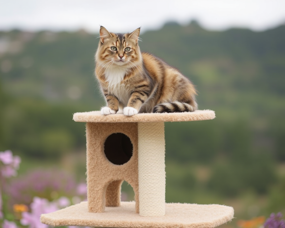 Cat Tower Images: Unique Feline Playground Designs