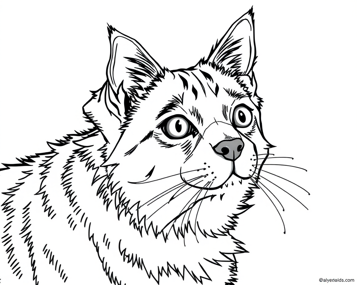 Dog and Cat Coloring Pictures Fun