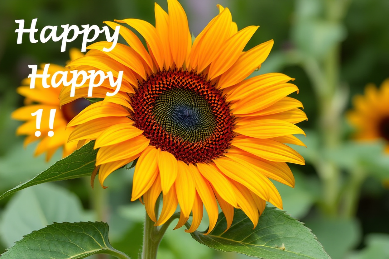 Happy Birthday Sunflower Images