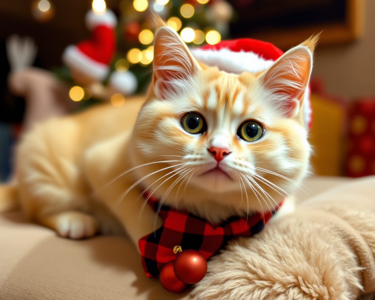 Funny Christmas Pictures of Cats Are Entertaining