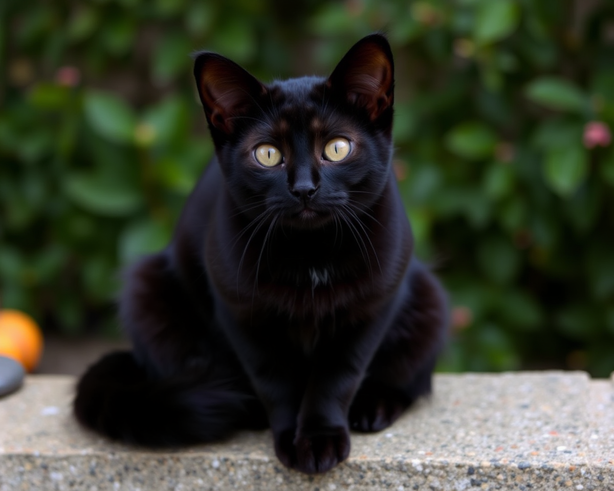 Scary Black Cat Images for Halloween Night