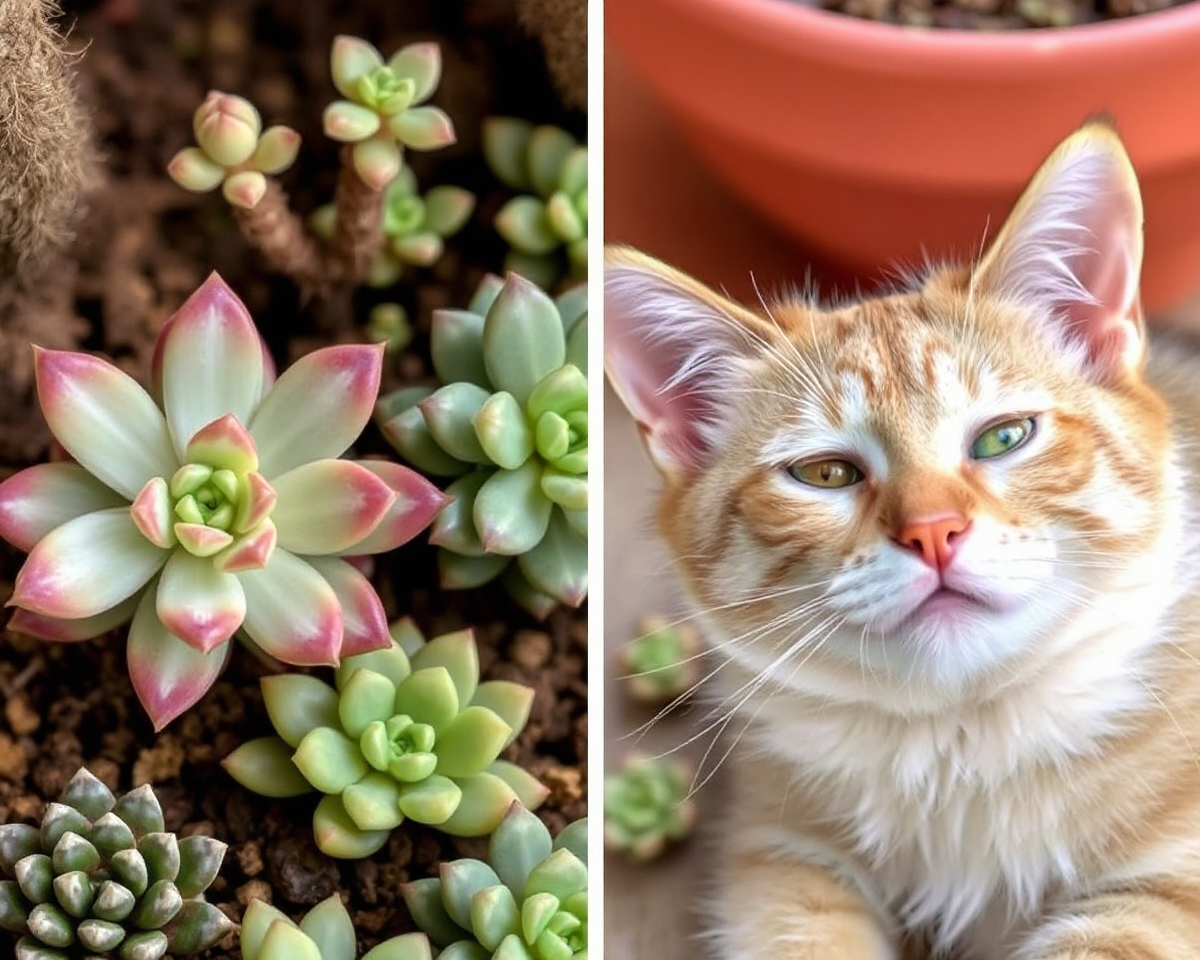 Toxic Succulent Pictures for Cat Lovers