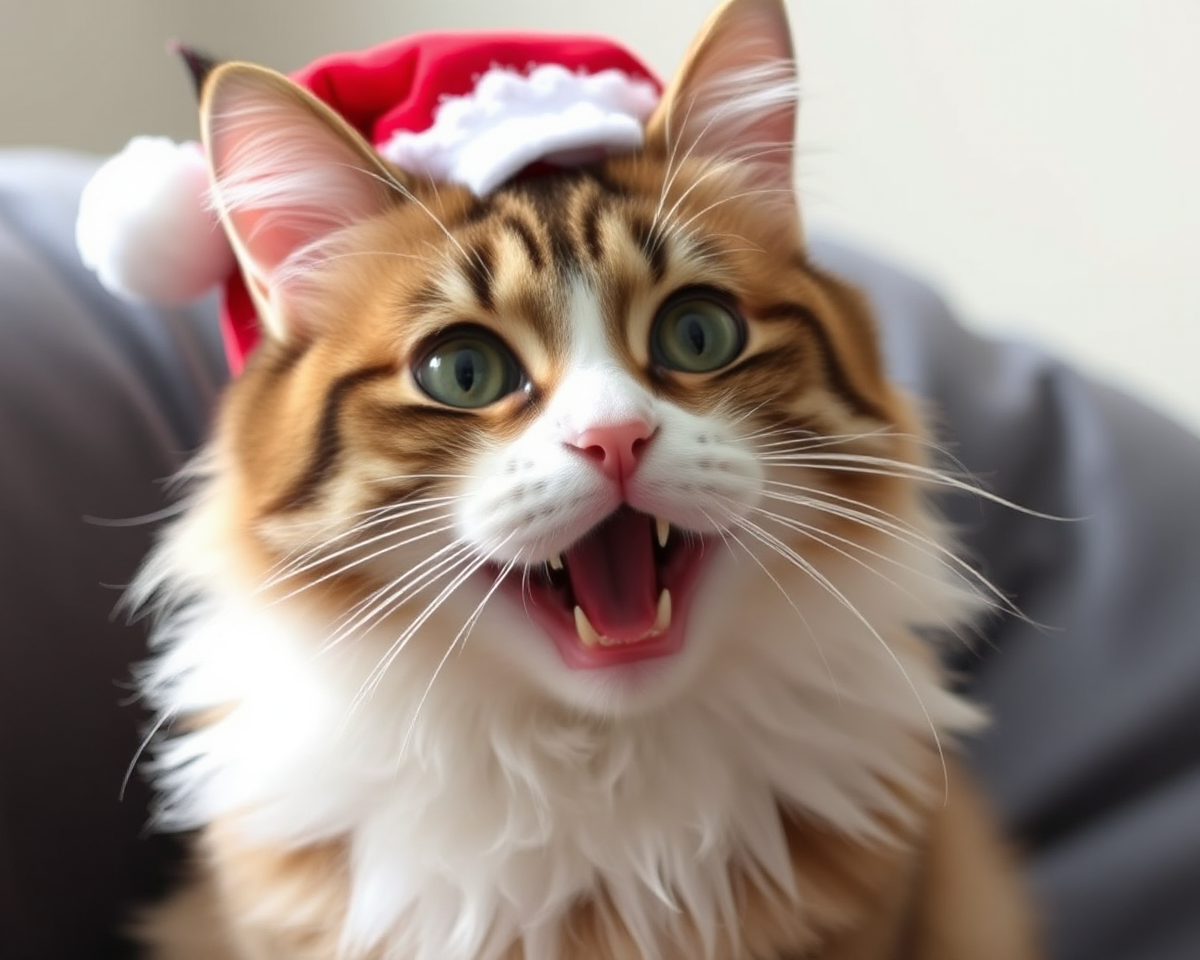 Funny Christmas Cat Pictures to Start Your Day