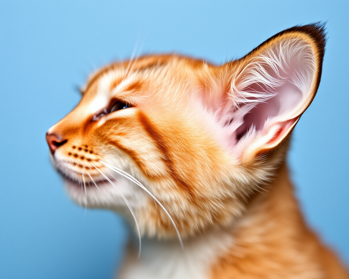 Ear Wax Pictures of a Cat