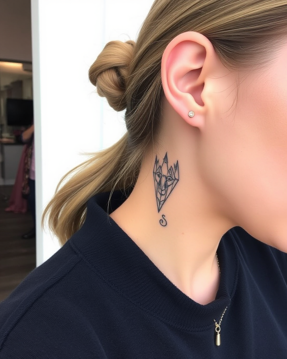 Tribal Ear Tattoo Ideas for Edgy and Bold Looks